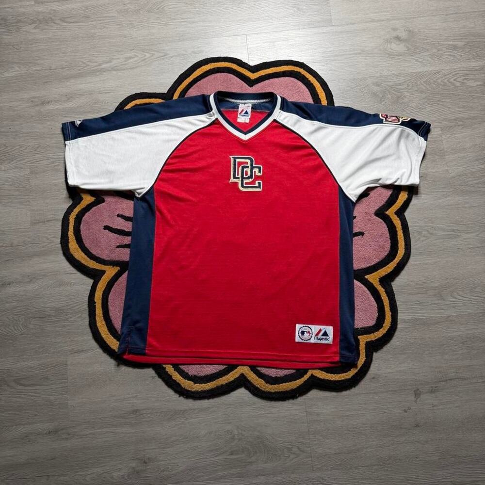 Vintage Y2K Majestic Athletic Washington Nationals Embroidered MLB Jersey XL/2XL